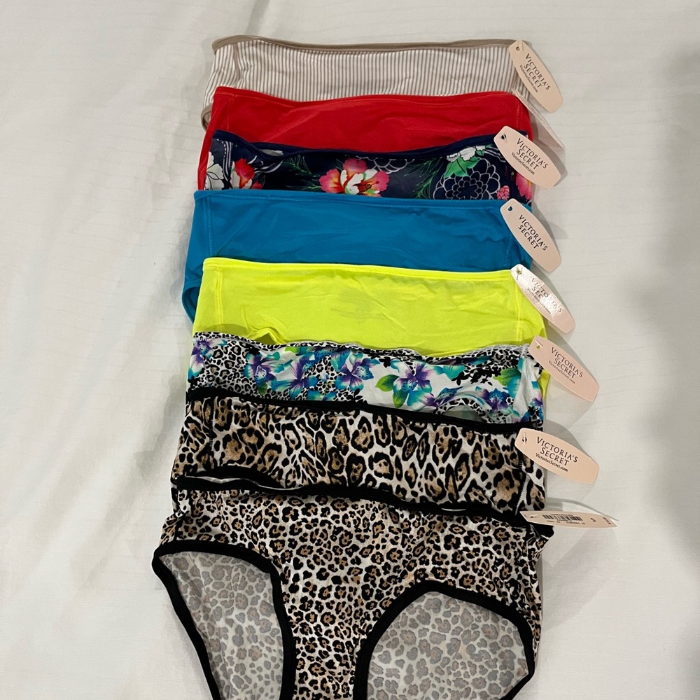 8 BNWT Discontinued Victoria's Secret panties underwear hip huggers